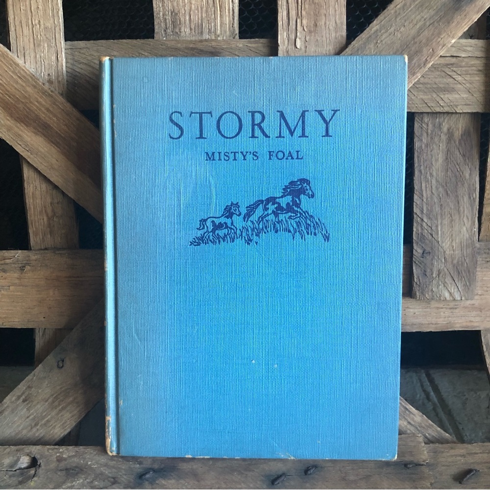Stormy Misty Foal by Marguerite Henry 1963 missing Dust Jacket(24)